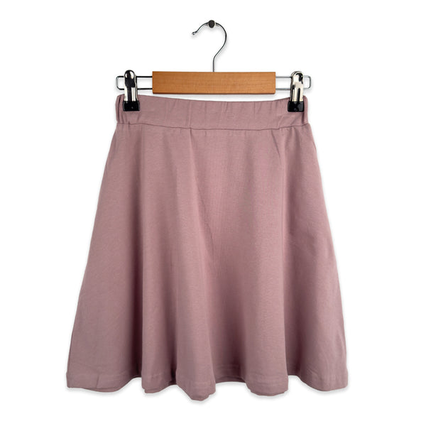 מארז 4 חצאיות ברך שחור-פוקסיה-ורוד-פלדה בנות 8-16