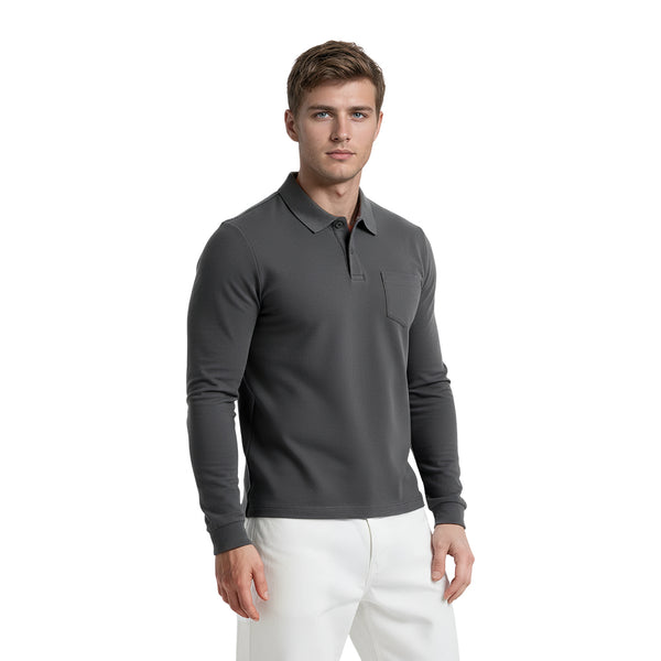 חולצת פולו K-Seven עם כיס גברים