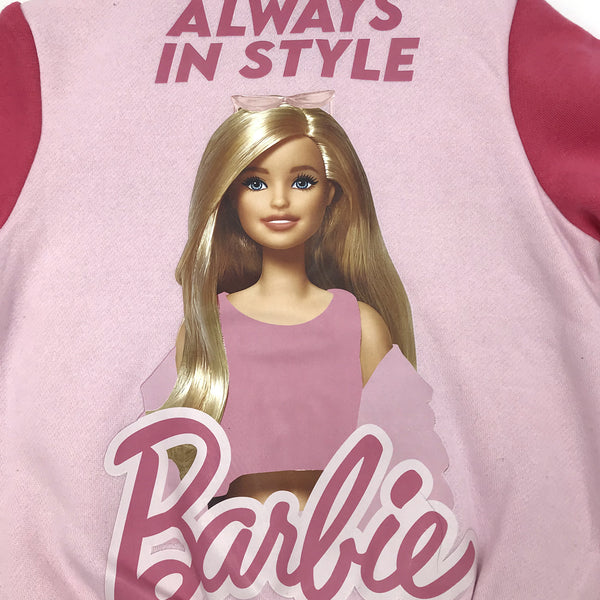 ג'קט קולג' פוטר דו צדדי ברבי Barbie בנות 4-12