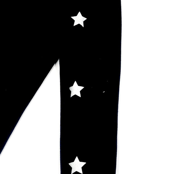 מארז שני מכנסיים פוטר מודפסים אפור ושחור בנות 4-8