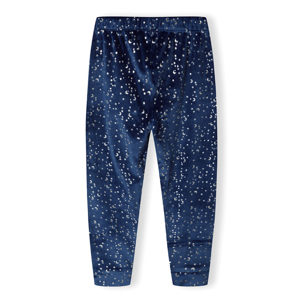 פיג'מה קטיפתית עם אפליקציית ינשוף מינוטי תינוקות בנות