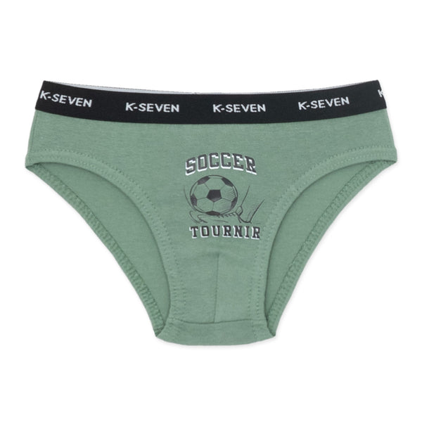 מארז 5 תחתונים בהדפסים שונים גומי חיצוני בנים