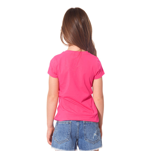 מארז 8 חולצות לייקרה צווארון עגול בנות