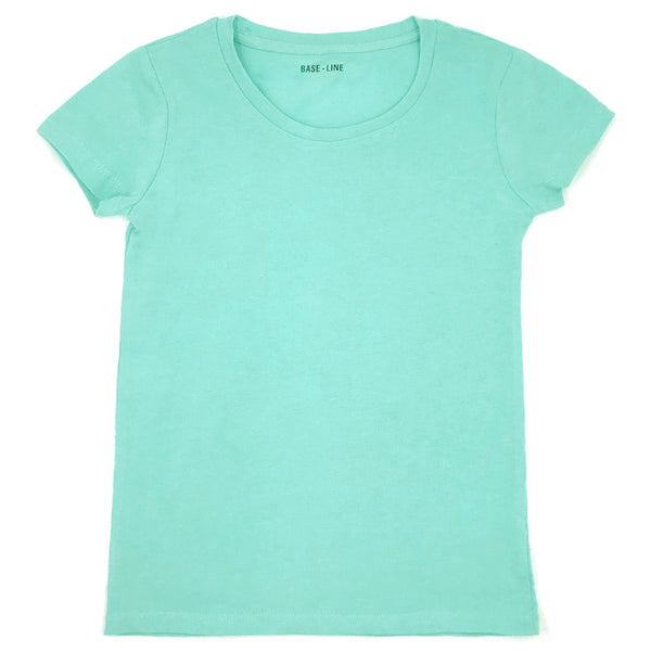 מארז 8 חולצות לייקרה צווארון עגול בנות