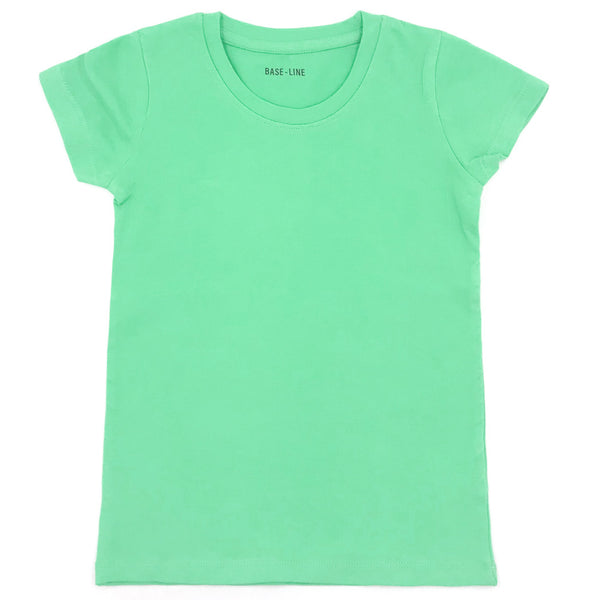 מארז 8 חולצות לייקרה צווארון עגול בנות