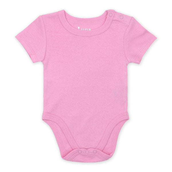 מארז 3 בגדי גוף דובי-לבבות-ורוד תינוקות בנות