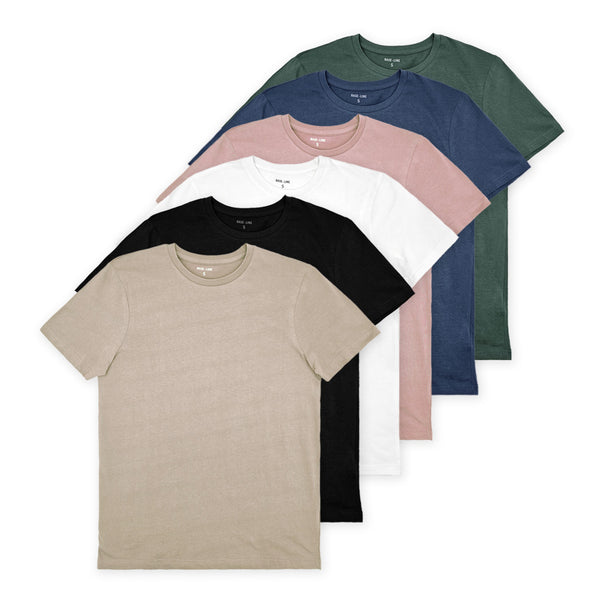 מארז 6 חולצות צווארון ניקי