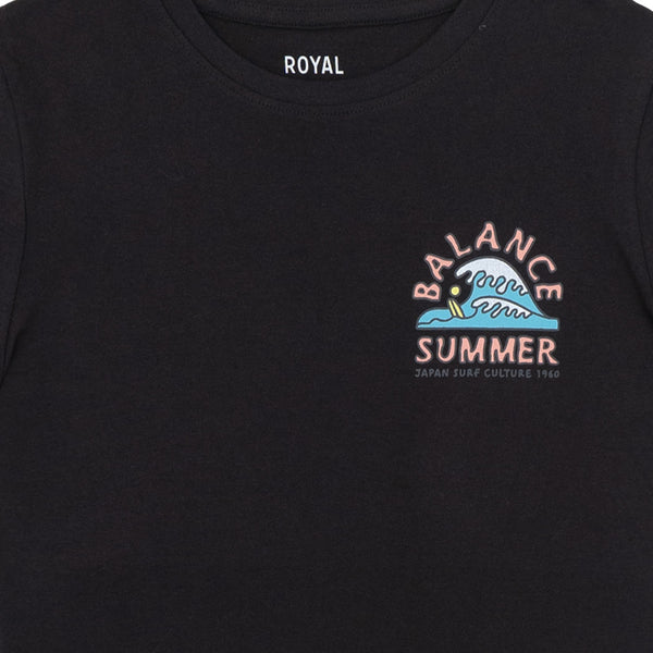 מארז 3 חולצות מודפסות ורוד-תכלת-פלדה בנים