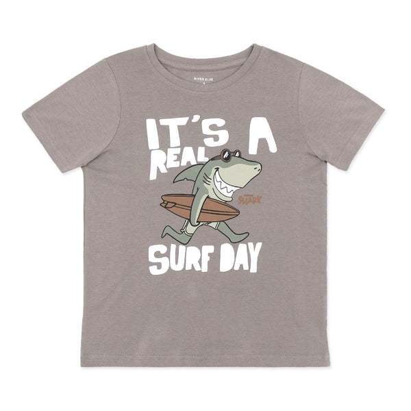 מארז 2 חליפות בהדפסי כרישים בנים