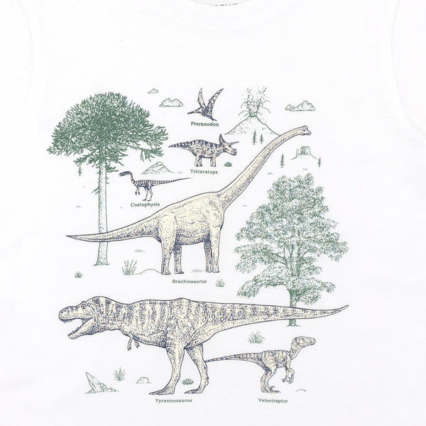 מארז 2 חליפות בהדפסי דינוזאורים בנים