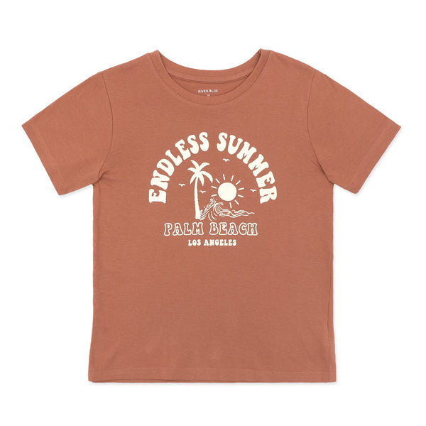 זוג חליפות הדפסי דקלים Endless Summer תינוקות בנים