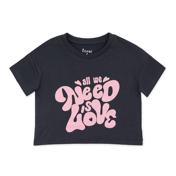 מארז 3 חולצות ורוד-קרם-פלדה בנות