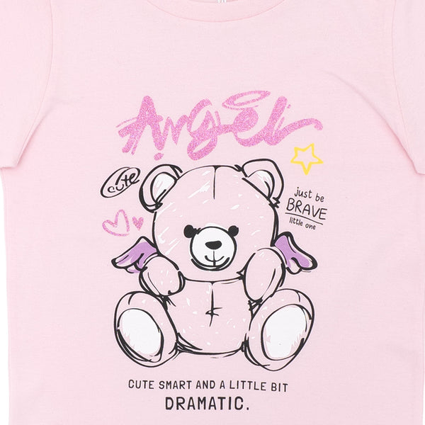 מארז 2 חליפות הדפסי גרפיטי ודובי בנות