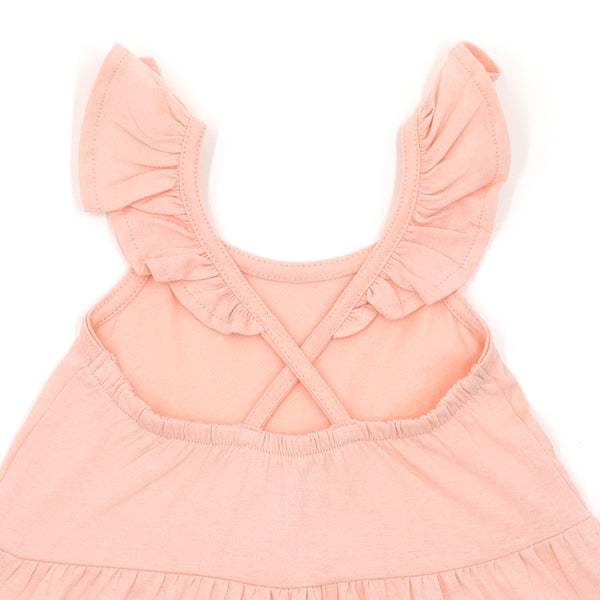 זוג שמלות ללא שרוולים בנות