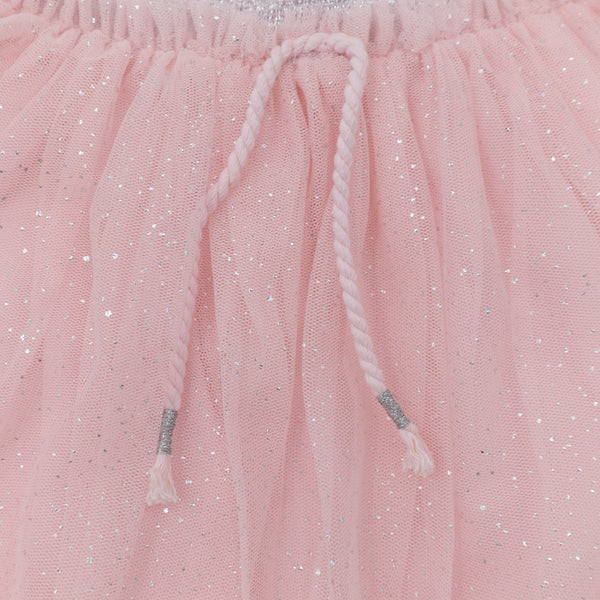 חליפת חצאית טול נצנצים