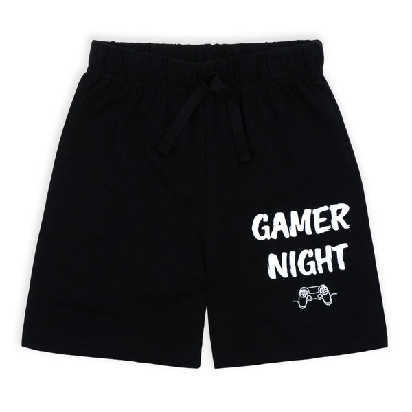 זוג פיג'מות מודפסות קונסולות