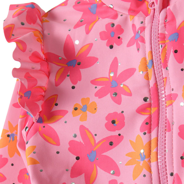 חליפת שחיה ארוכה פרחונית מינוטי תינוקות בנות