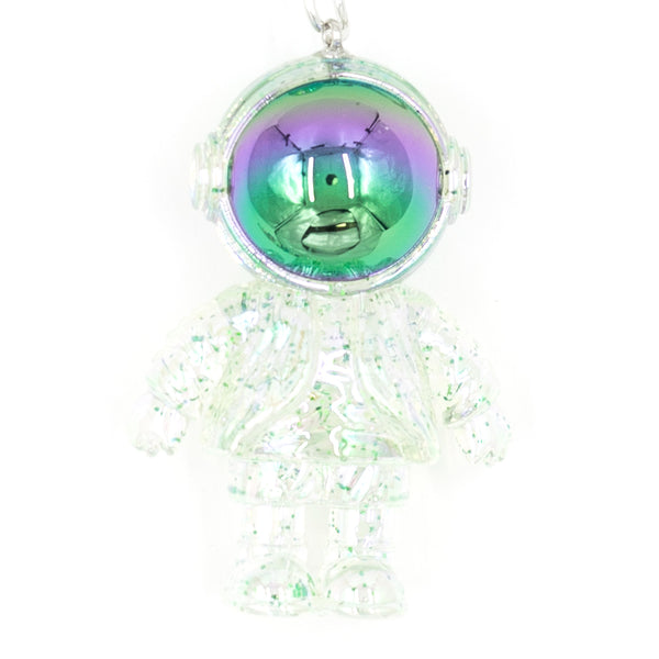 מחזיק מפתחות אסטרונאוט שקוף