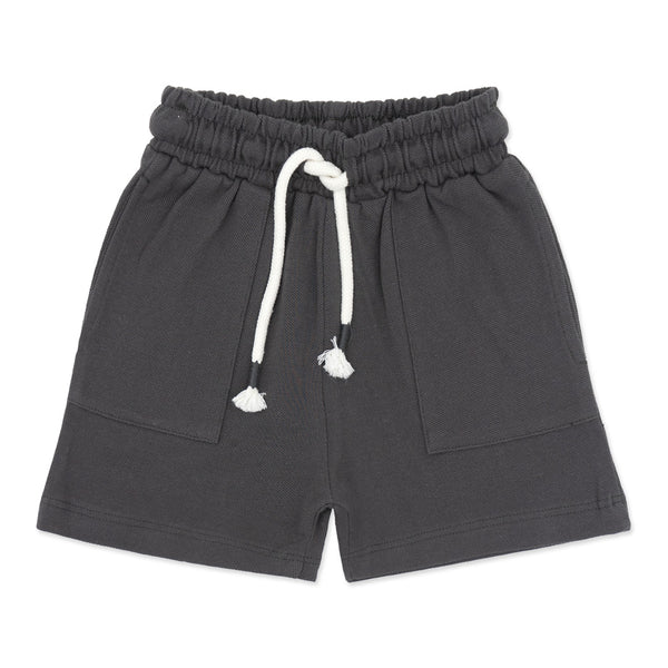 שני מכנסי בד פיקה ירוק-פלדה תינוקות בנים