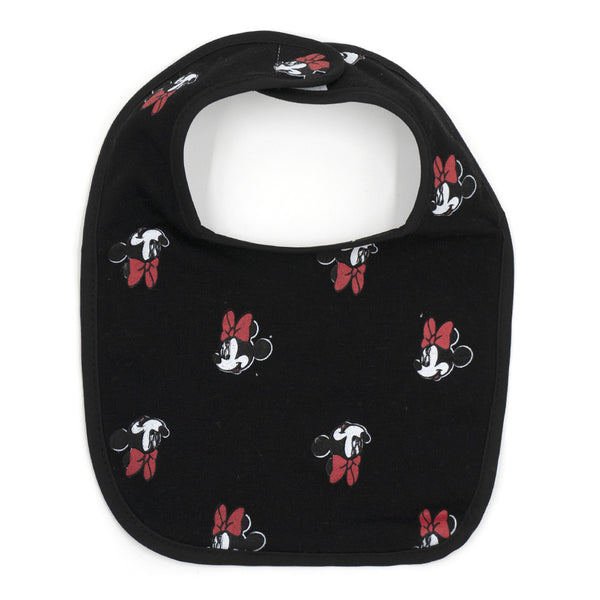 שלושה סינרי אוכל מיני מאוס לתינוקת