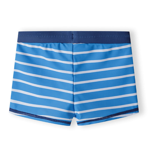 שני בגדי ים כחולים כרישים ופסים מינוטי תינוקות ופעוטים