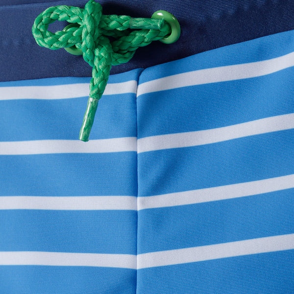 שני בגדי ים כחולים כרישים ופסים מינוטי תינוקות ופעוטים