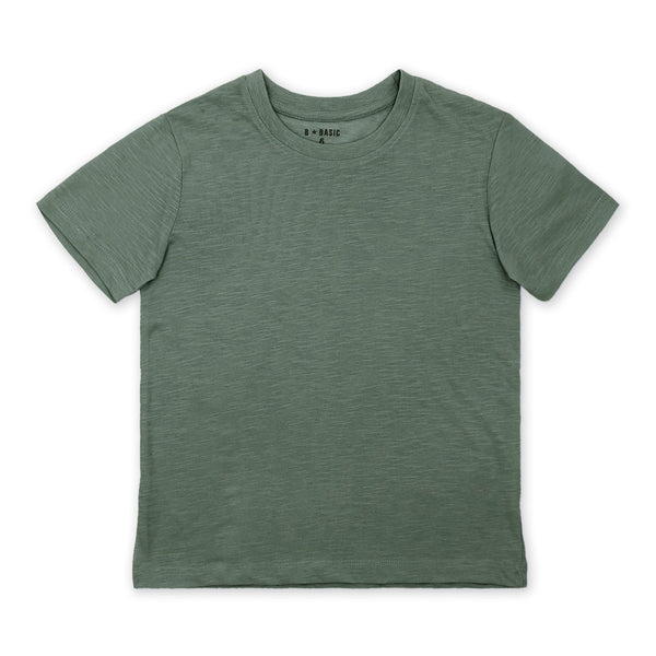 מארז 3 חולצות סלאב ירוק-אפור-קרם בנים