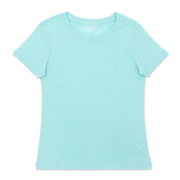 מארז 3 חולצות סלאב טורקיז-אפרסק-לבן בנות