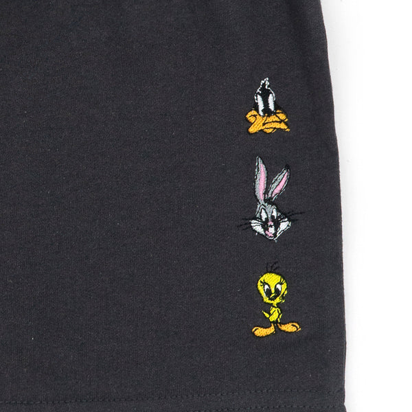 מכנס פרנץ' טרי עם דמויות Looney Tunes רקומות בנות