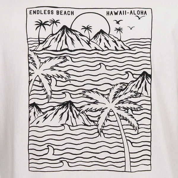 חולצה מודפסת דו צדדית Hawaiian גברים