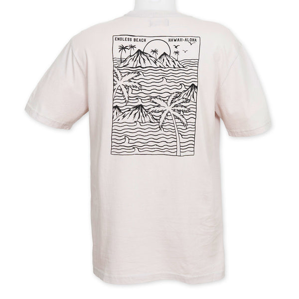חולצה מודפסת דו צדדית Hawaiian גברים