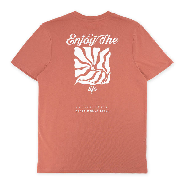 חולצה מודפסת דו צדדית Enjoy גברים