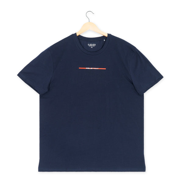 חולצת לייקרה כחול נייבי Relevant מידות גדולות גברים