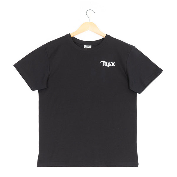 חולצת טופאק שאקור Tupac אוברסייז שחורה גברים