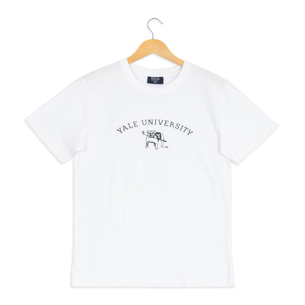 חולצה אוברסייז הדפס מובלט Yale University גברים