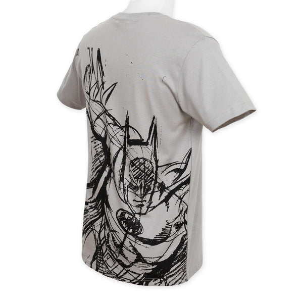 חולצת באטמן אוברסייז עם אפליקציה רקומה גברים XS-XXL