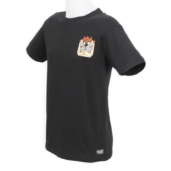 חולצת לוני טונס עם אפליקציית טאז רקומה גברים XS-XXL