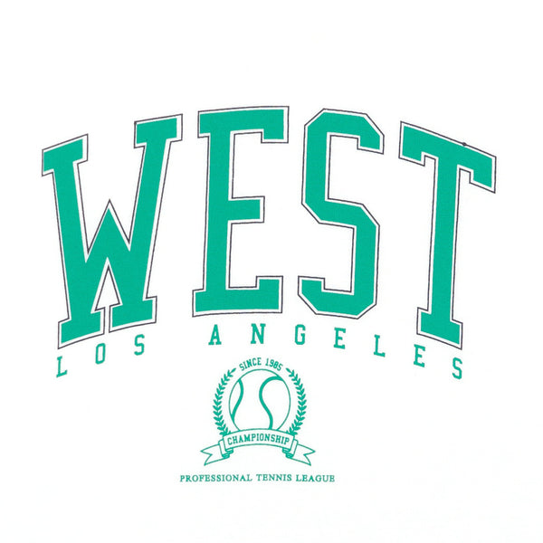 חולצה לבנה מודפסת West Los Angeles בנות