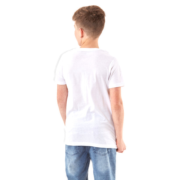 מארז 8 חולצות חלקות צווארון עגול בנים