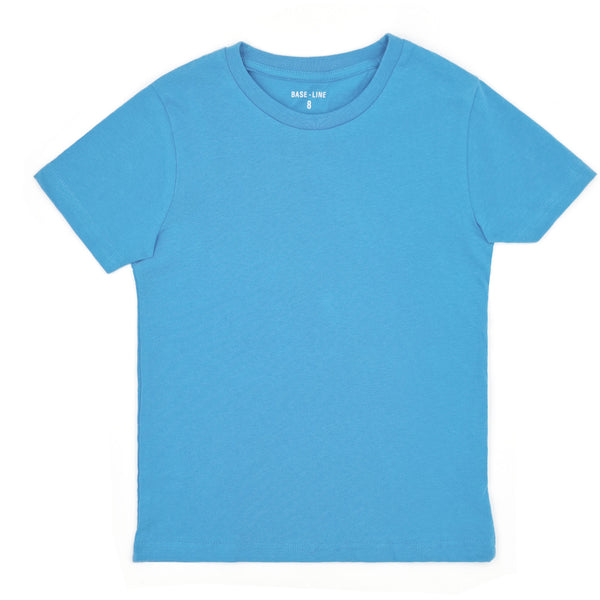 מארז 8 חולצות חלקות צווארון עגול בנים