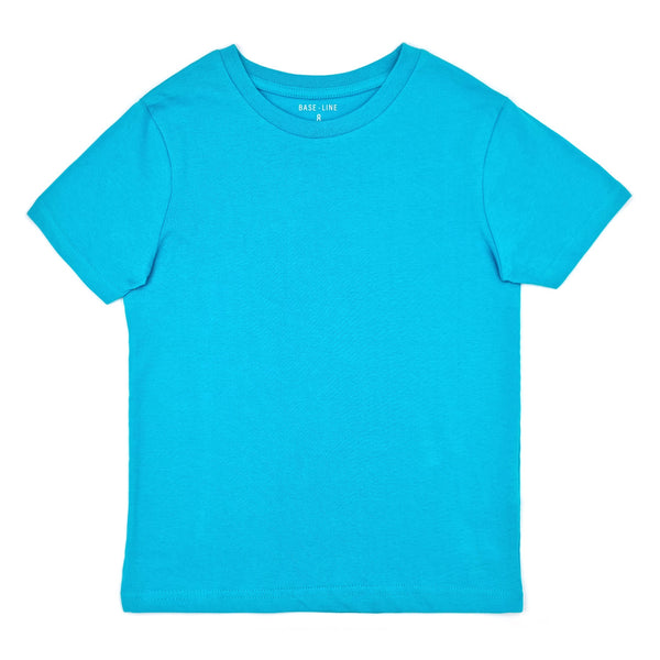 מארז 8 חולצות חלקות צווארון עגול בנים