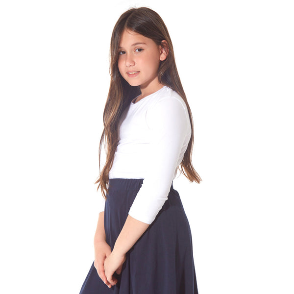 מארז 8 חולצות שרוול 3/4 וצווארון ניקי בנות