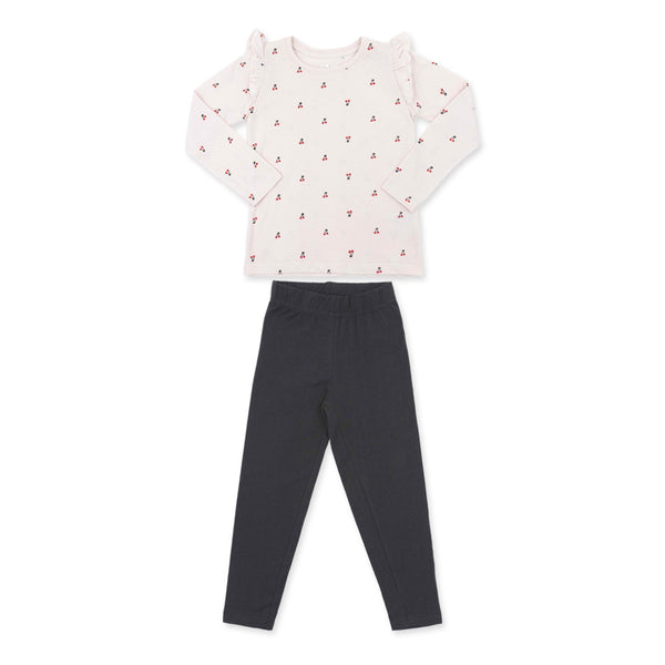 מארז 3 חליפות מעבר טייץ תכלת-אפרסק-פרחונית בנות