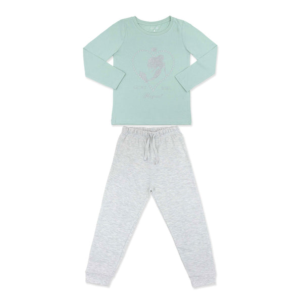 מארז 3 חליפות מעבר מנטה-פוקסיה-שחור בנות