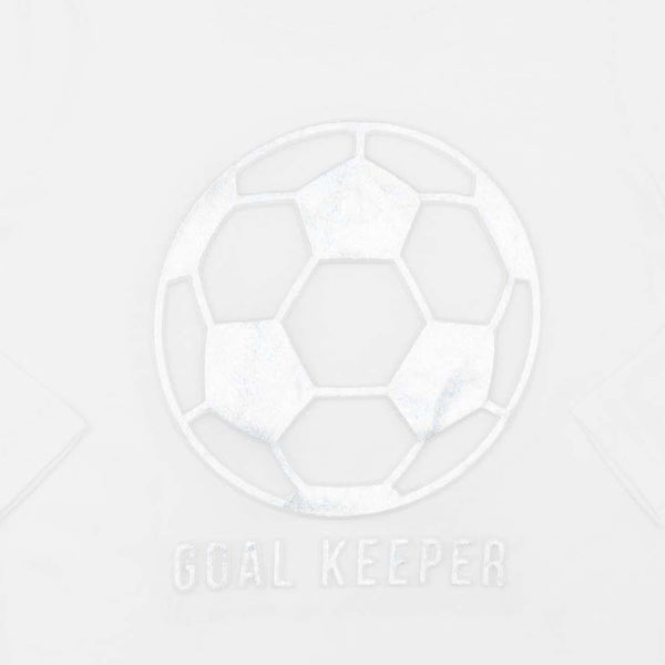 זוג חולצות עם הדפס מובלט כחול-לבן בנים