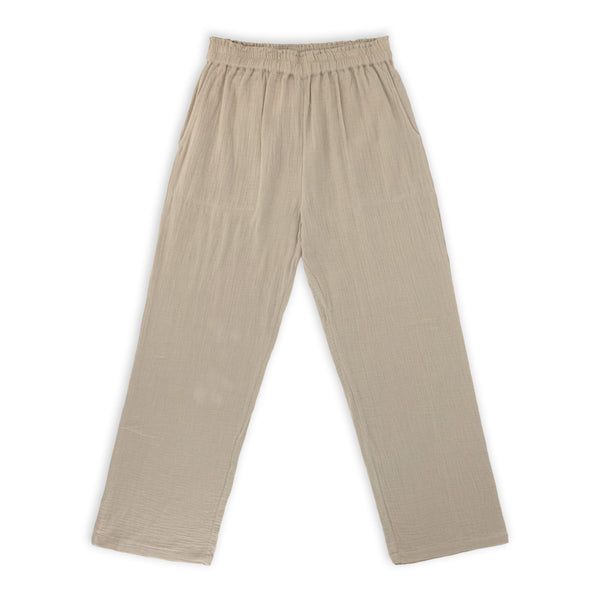 מכנס בד טטרה עם כיסים