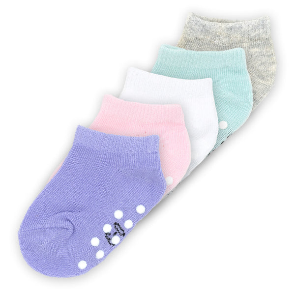 מארז 5 גרבי קרסוליות תינוקות נגד החלקה תינוקות בנות