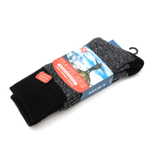 גרבי מטיילים תרמולייט עבות גברים