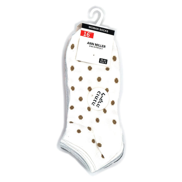 מארז 5 גרביים קרסוליות לורקס