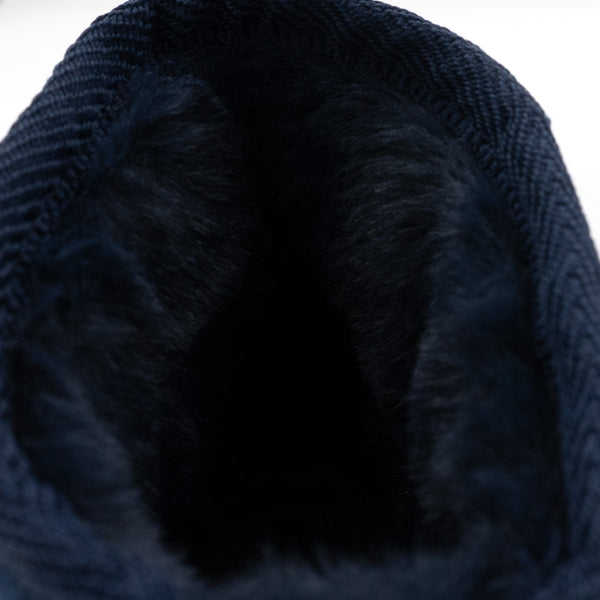 נעלי בית מגף פרווה סטיץ'